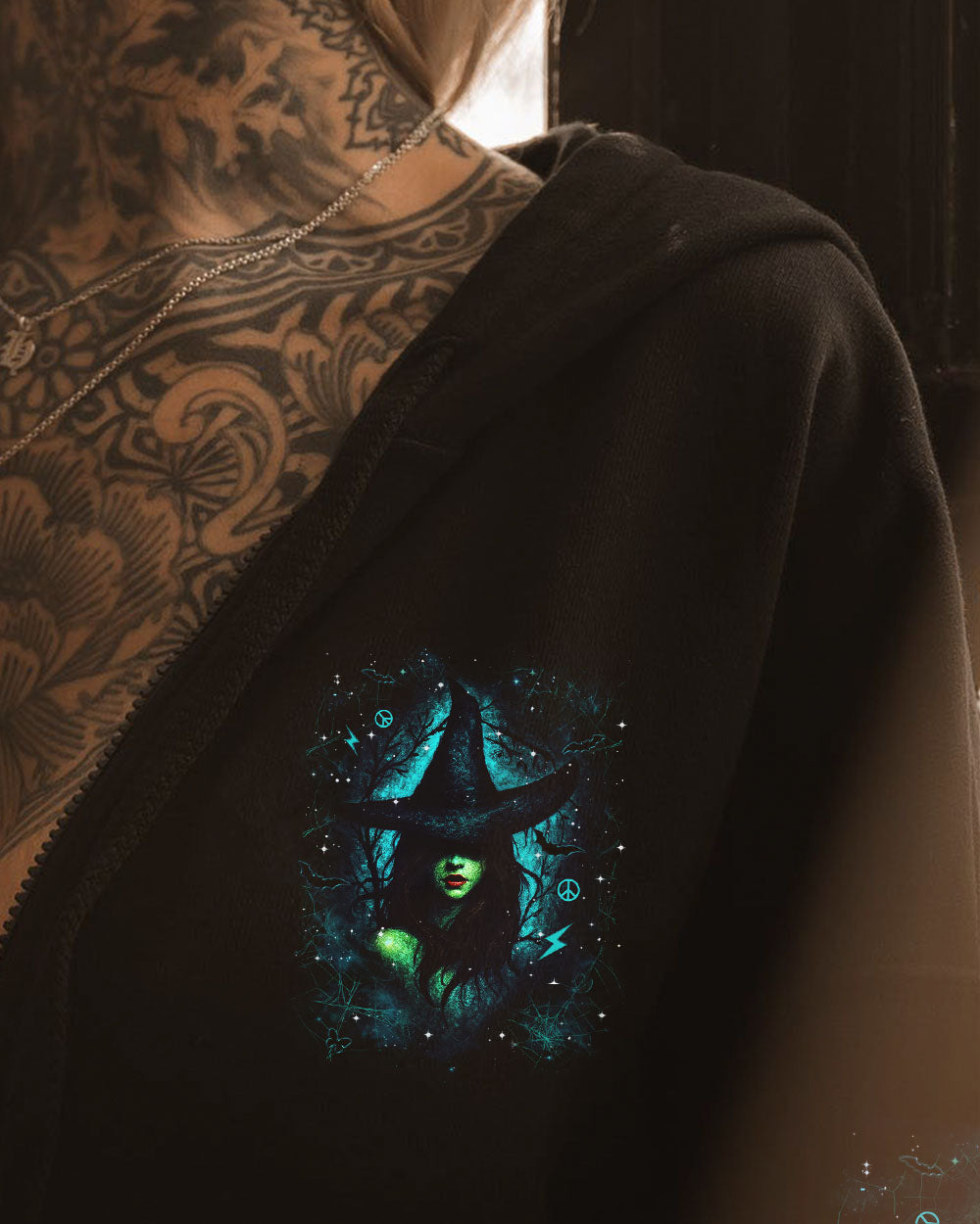 A WEE BIT WICKED HALLOWEEN ALL OVER PRINT - YHHN1108254