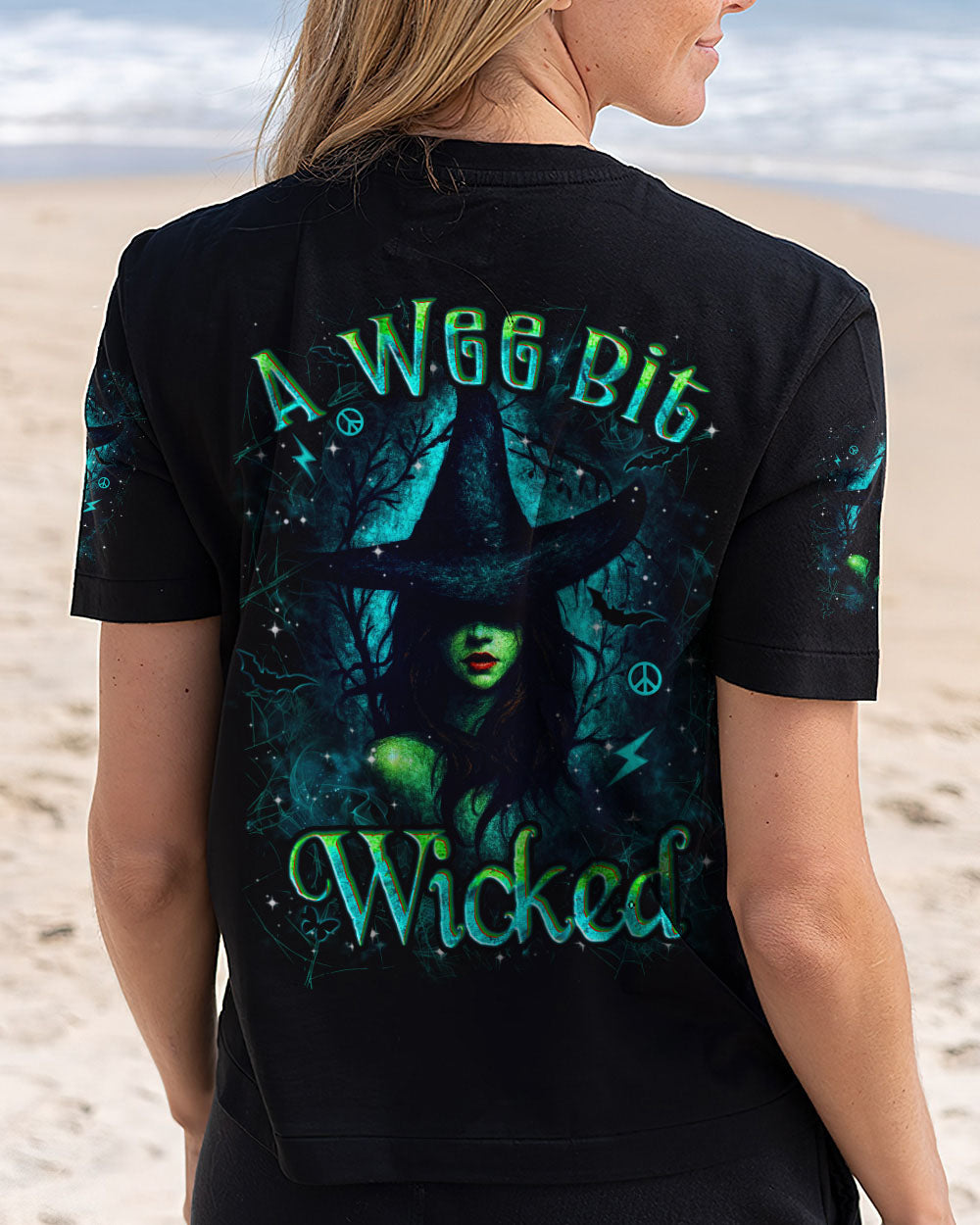 A WEE BIT WICKED HALLOWEEN ALL OVER PRINT - YHHN1108254