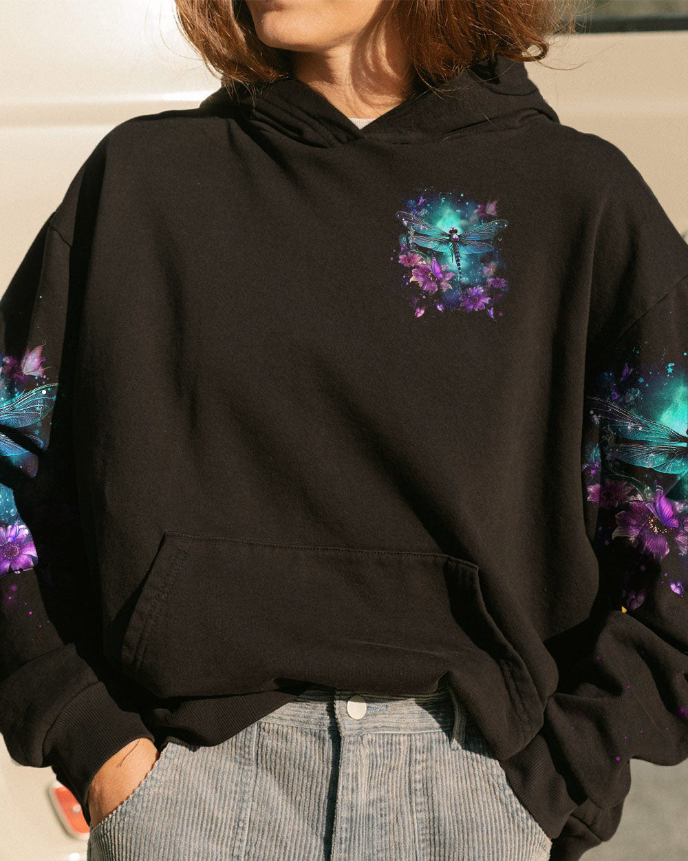 I BELIEVE THERE ARE ANGELS AMONG US DRAGONFLY ALL OVER PRINT - YHHN1206232