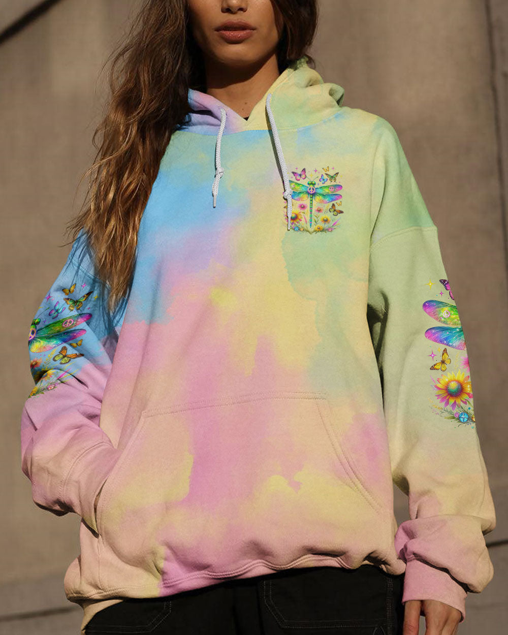 WHISPER WORDS OF WISDOM COLORFUL DRAGONFLY ALL OVER PRINT - TLNZ2711231