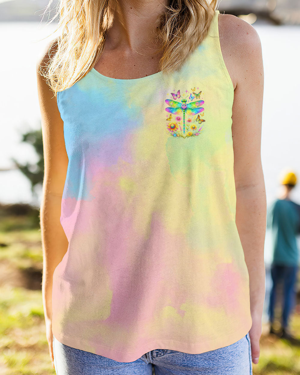 WHISPER WORDS OF WISDOM COLORFUL DRAGONFLY ALL OVER PRINT - TLNZ2711231