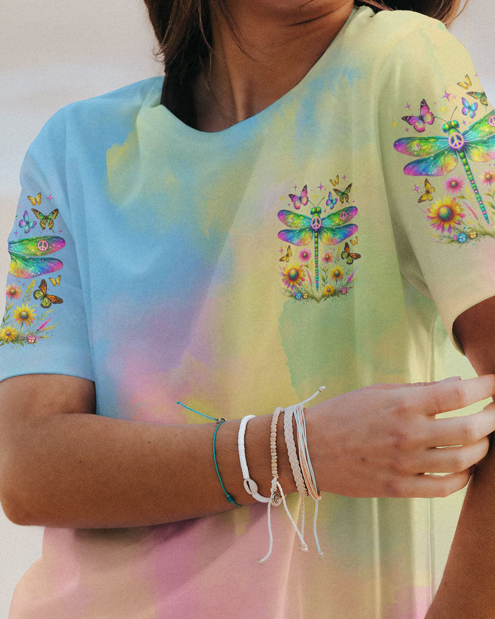 WHISPER WORDS OF WISDOM COLORFUL DRAGONFLY ALL OVER PRINT - TLNZ2711231