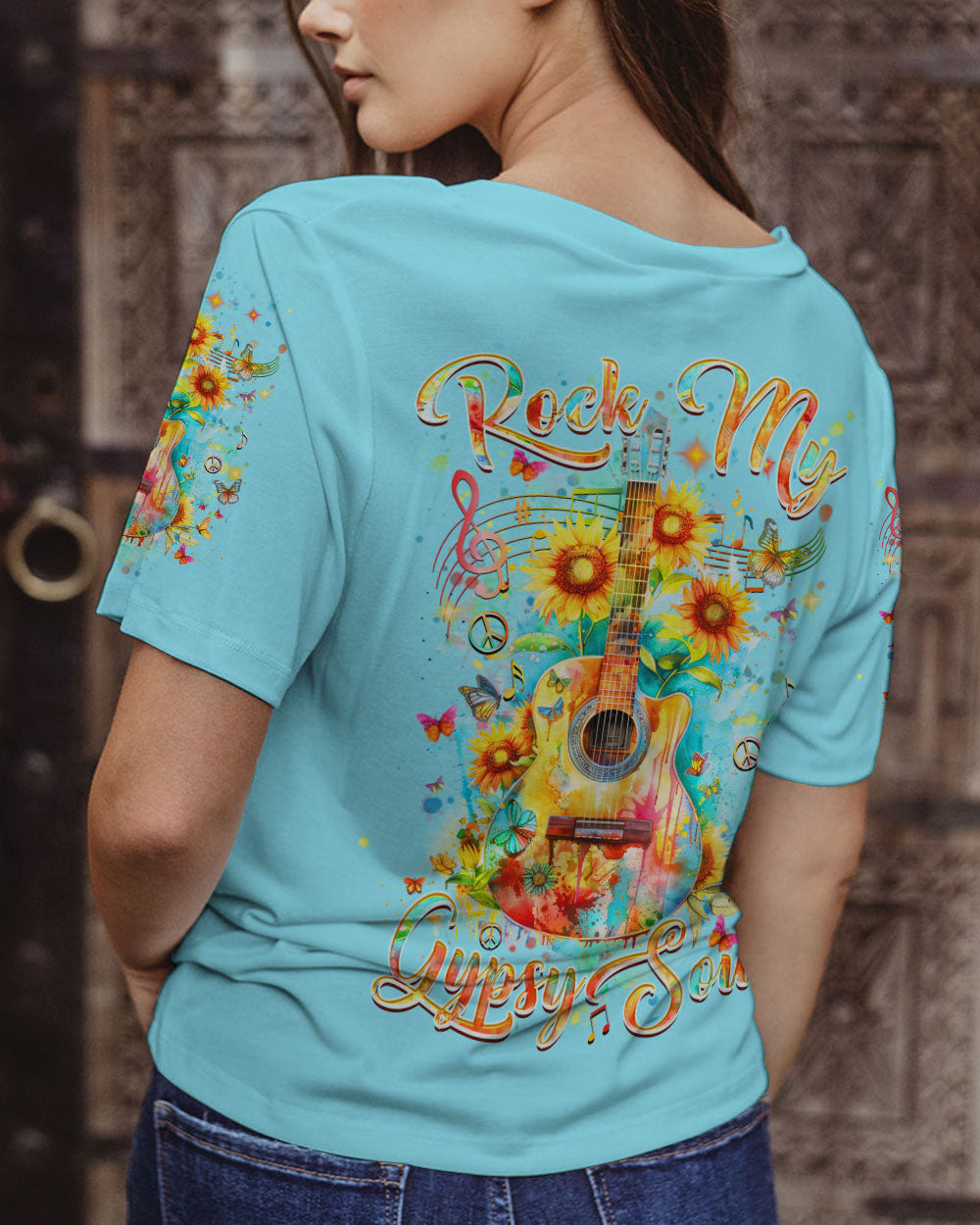 ROCK MY GYPSY SOUL GUITAR ALL OVER PRINT - YHHN1305244