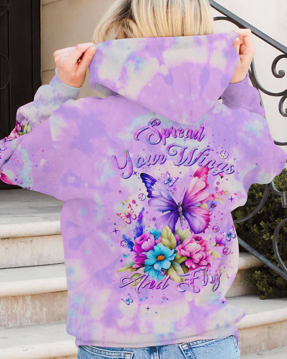 SPREAD YOUR WINGS AND FLY ALL OVER PRINT - YHHN1512231
