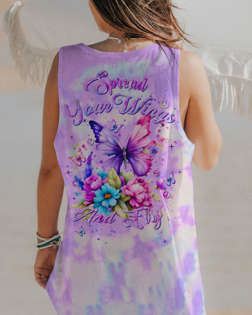 SPREAD YOUR WINGS AND FLY ALL OVER PRINT - YHHN1512231