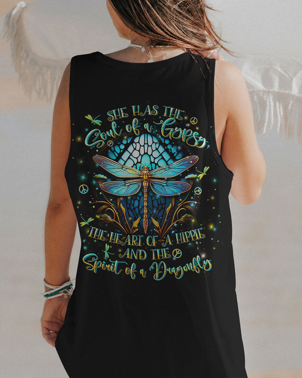 SPIRIT OF A FAIRY DRAGONFLY ALL OVER PRINT - YHHN1701243