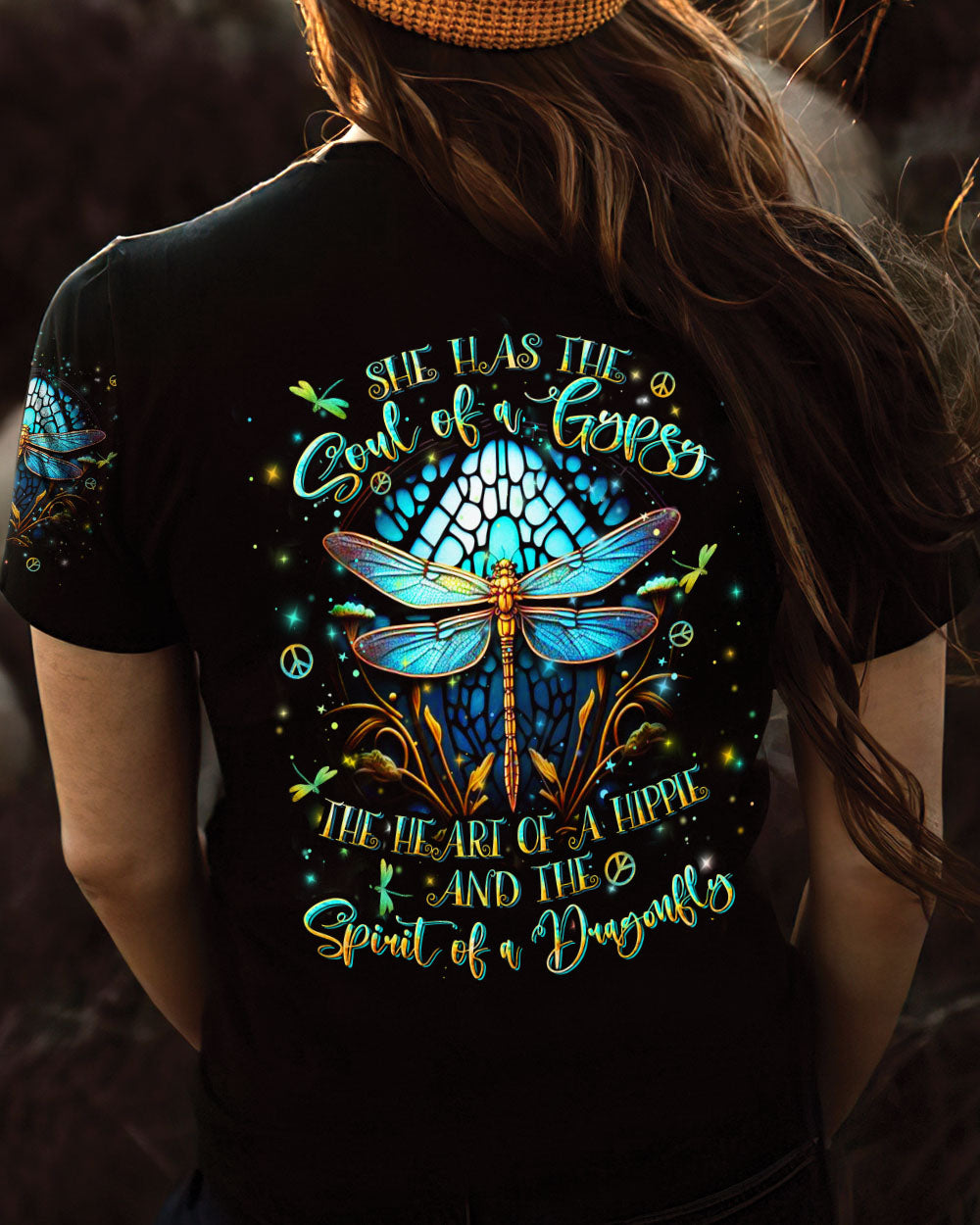 SPIRIT OF A FAIRY DRAGONFLY ALL OVER PRINT - YHHN1701243