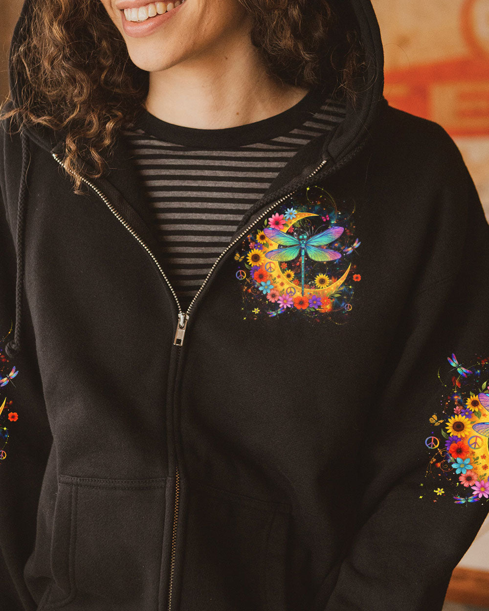 JUST BREATHE DRAGONFLY ALL OVER PRINT - YHHN1710252