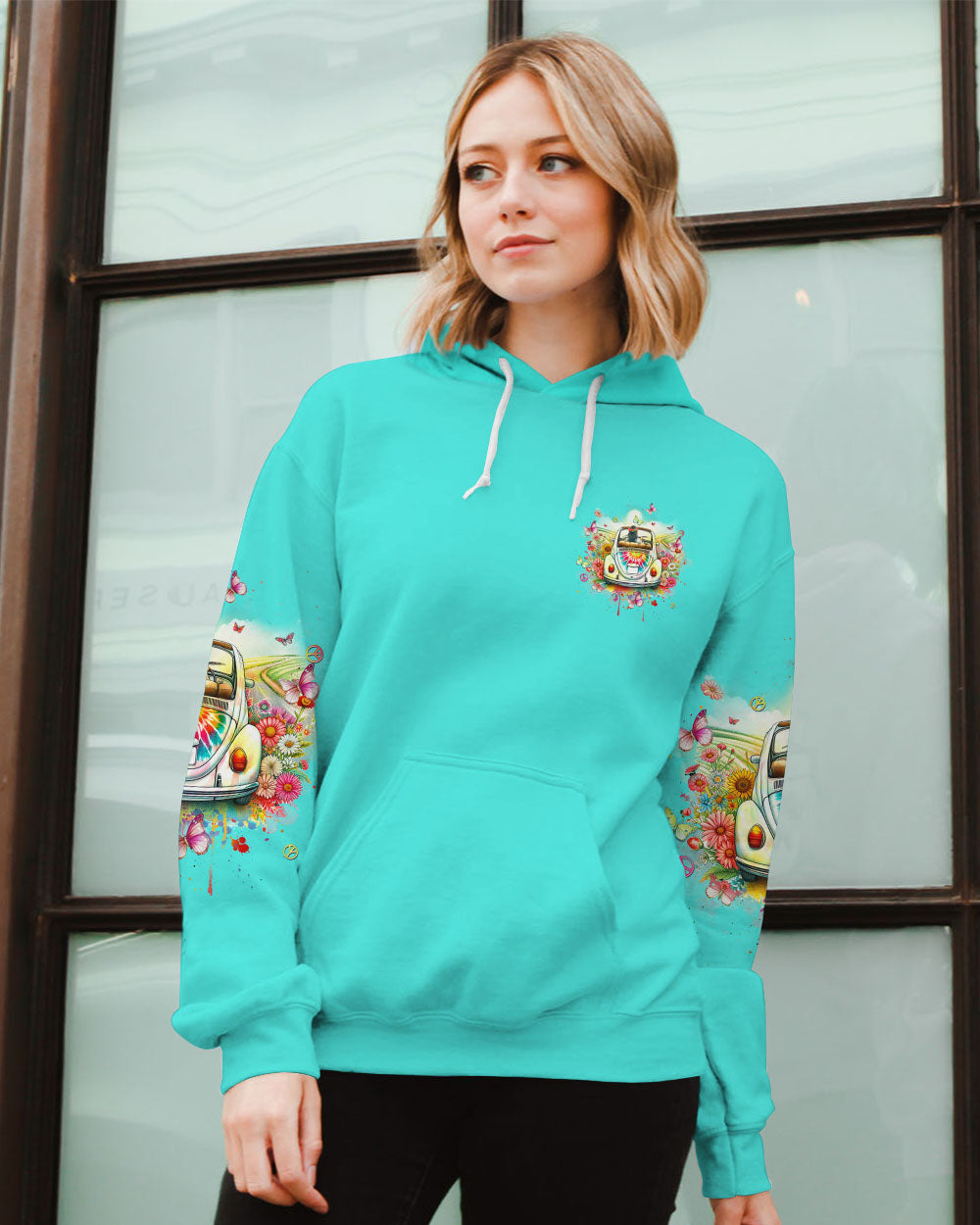 SOME GIRLS ARE JUST BORN WITH HIPPIE SOULS ALL OVER PRINT - YHHN1901243