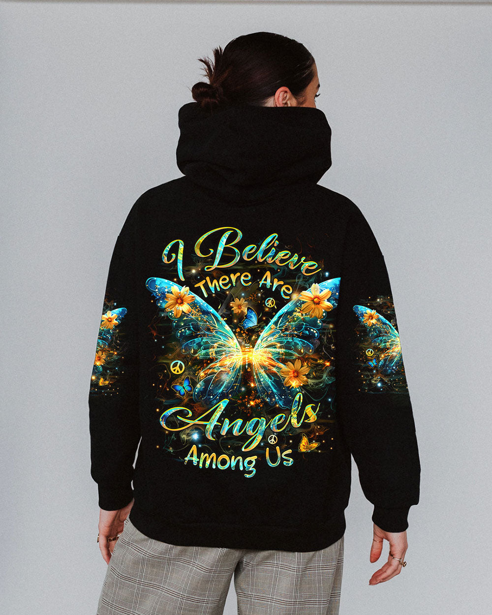 I BELIEVE THERE ARE ANGELS AMONG US WINGS ALL OVER PRINT - YHHN1908243