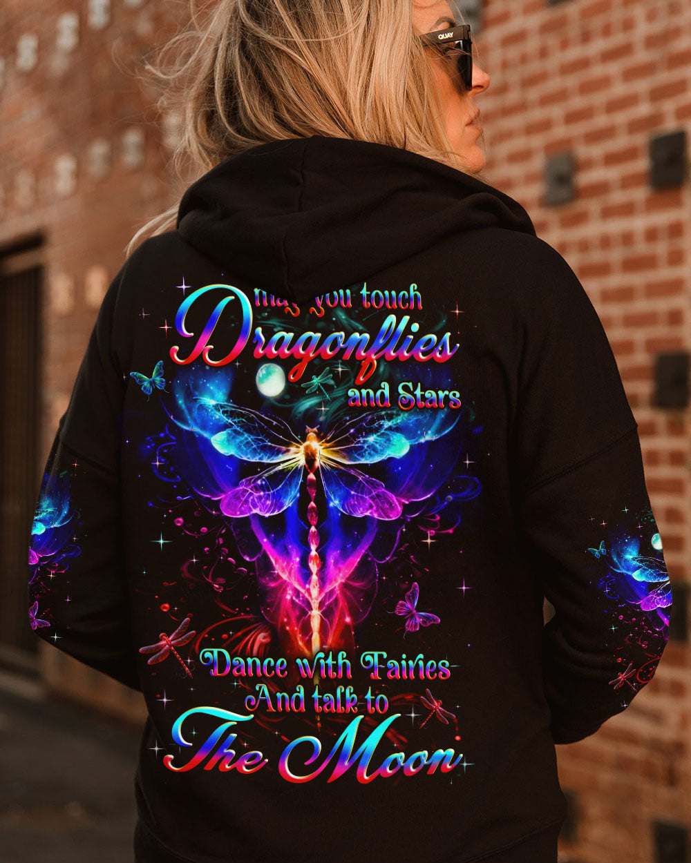 MAY YOU TOUCH DRAGONFLIES AND STARS ALL OVER PRINT - YHHN1909254