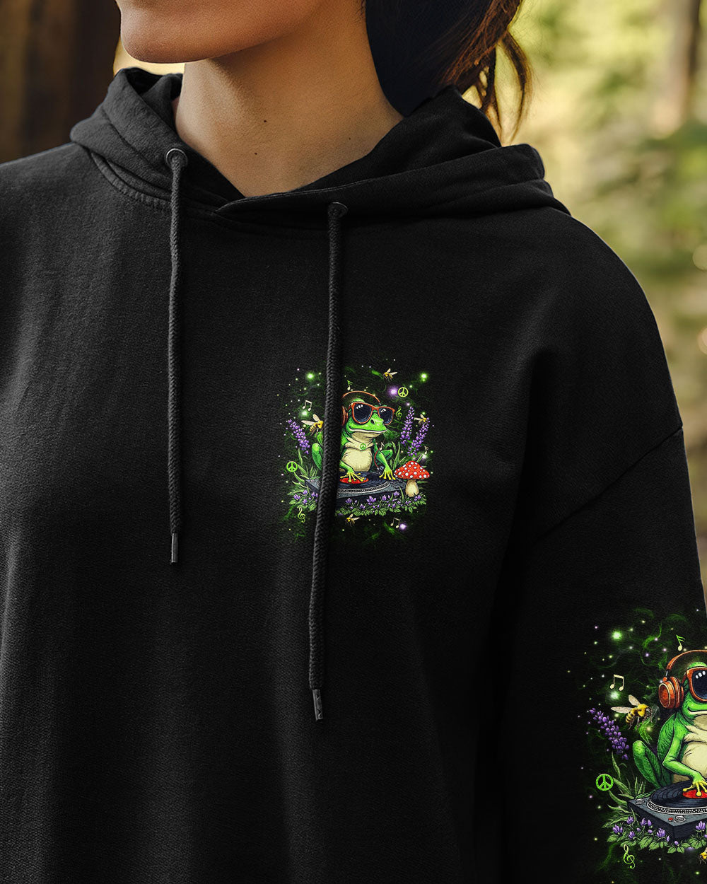 GROOVE TO THE RHYTHM OF LIFE FROG ALL OVER PRINT - YHHN2002254