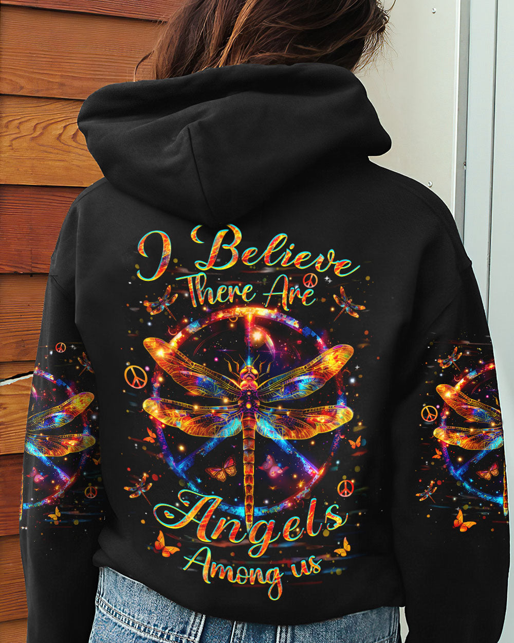 BELIEVE THERE ARE ANGELS AMONG US ALL OVER PRINT - YHHN2005243