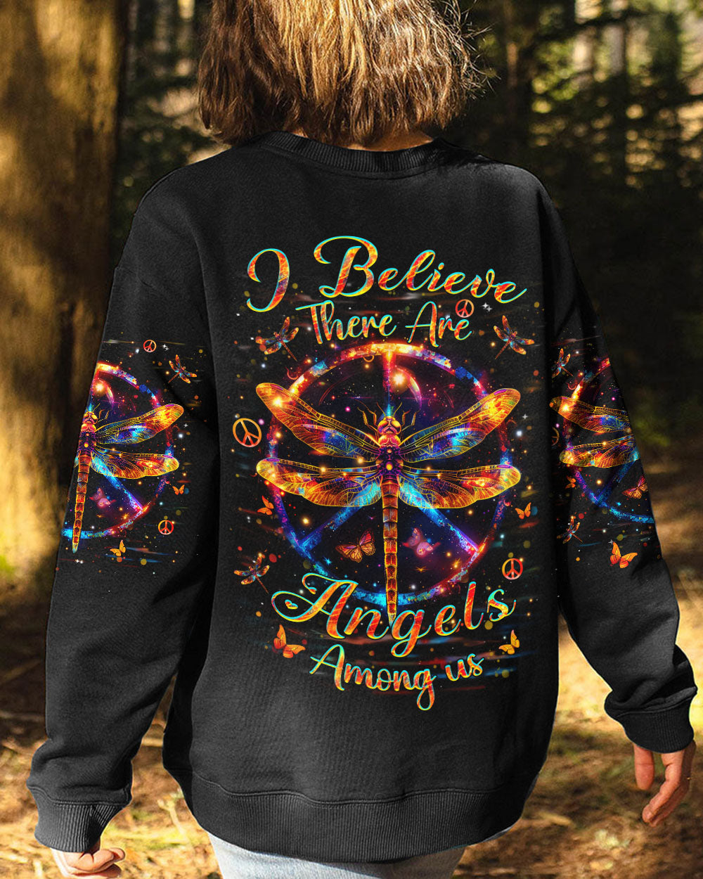 BELIEVE THERE ARE ANGELS AMONG US ALL OVER PRINT - YHHN2005243