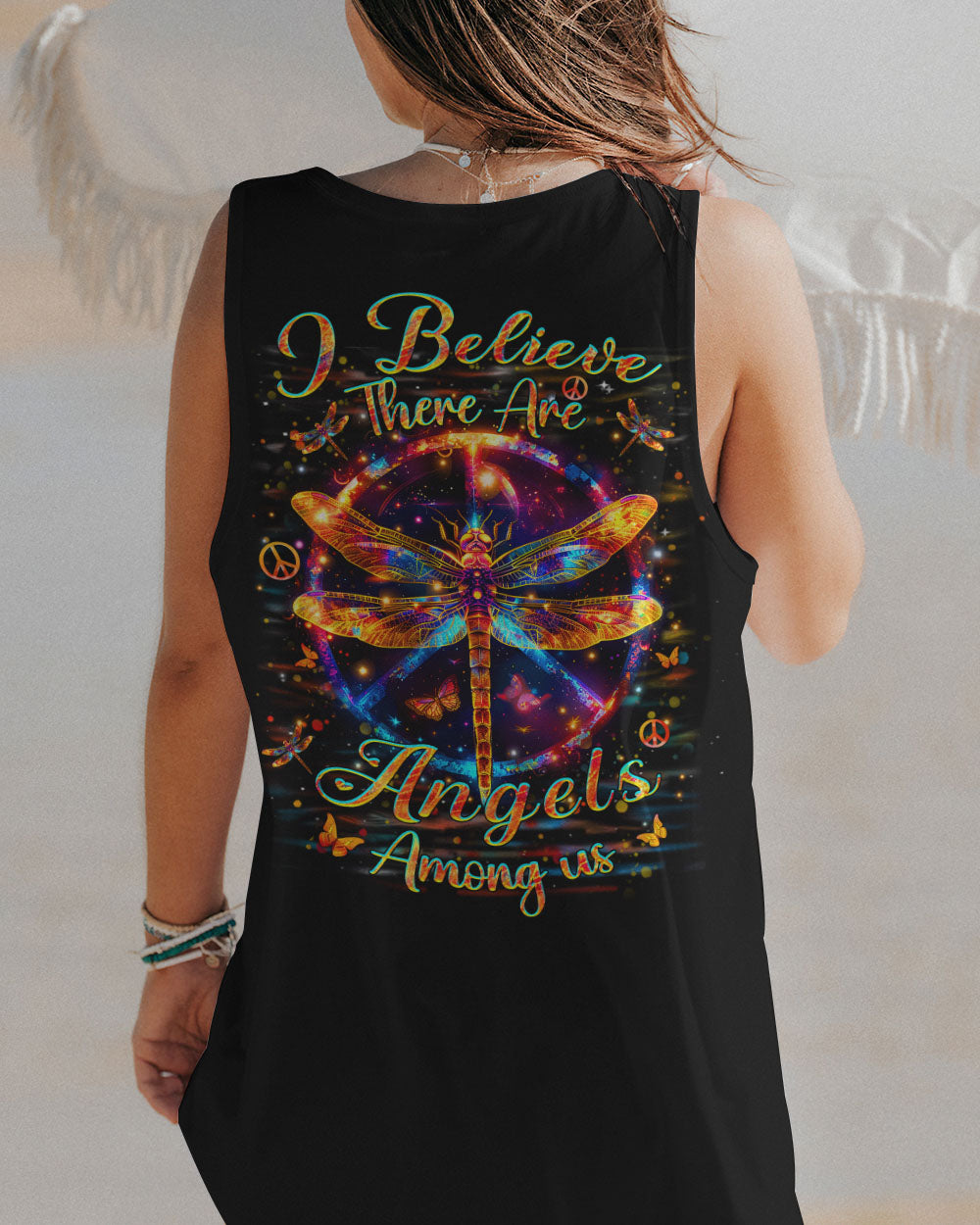 BELIEVE THERE ARE ANGELS AMONG US ALL OVER PRINT - YHHN2005243