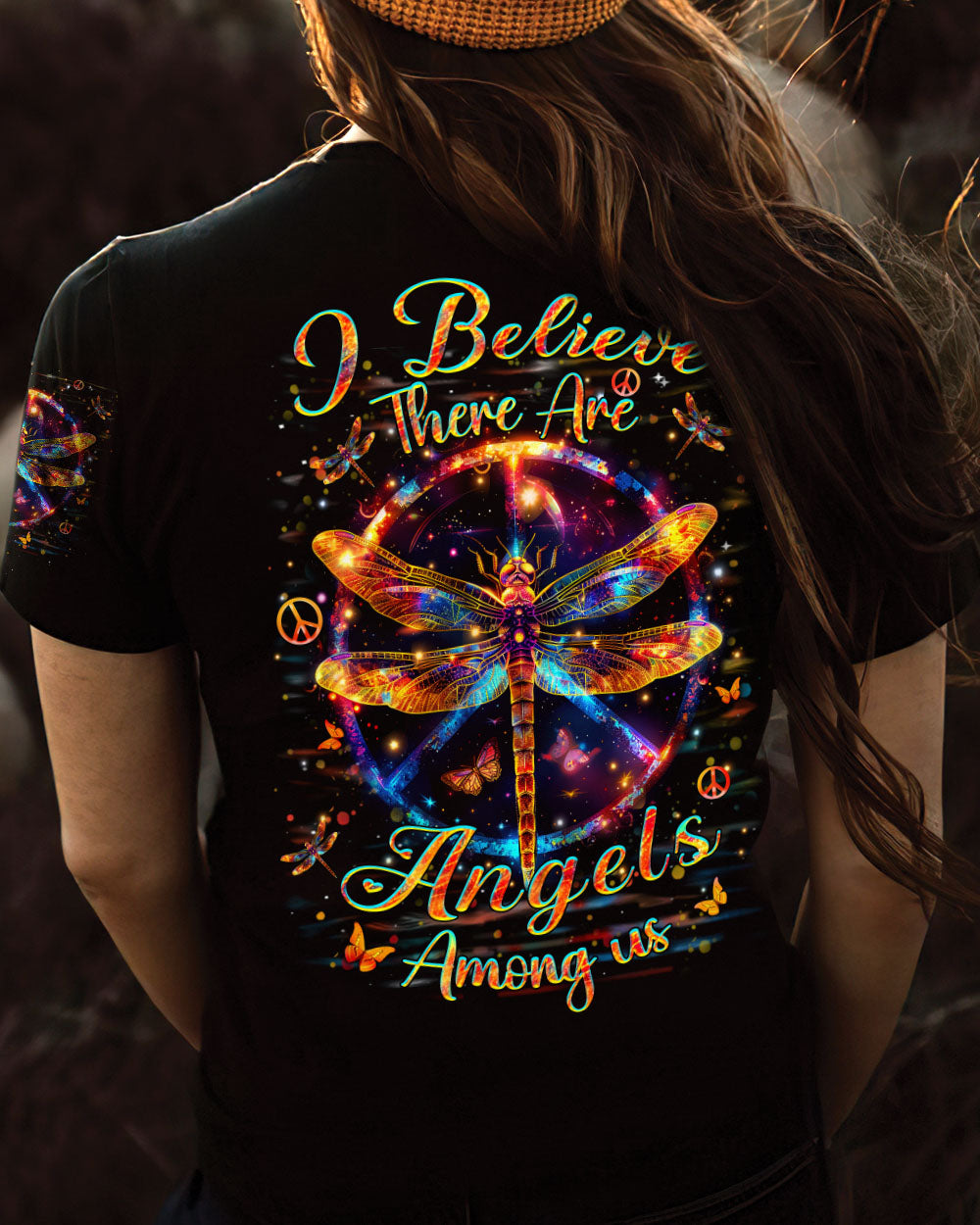 BELIEVE THERE ARE ANGELS AMONG US ALL OVER PRINT - YHHN2005243