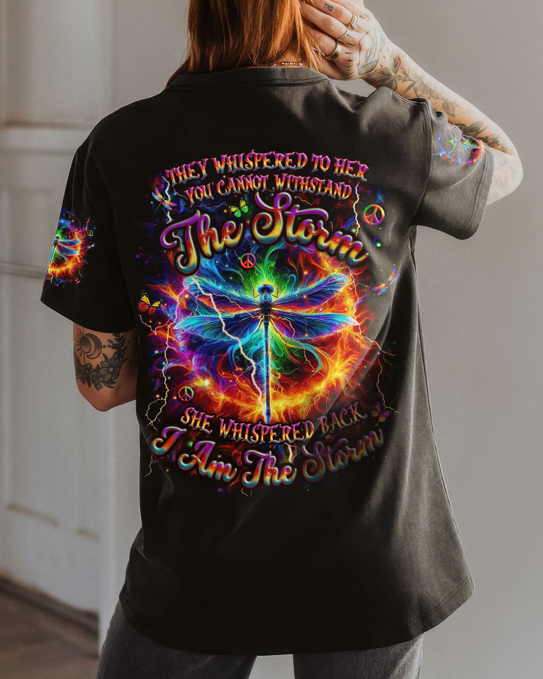 I AM THE STORM DRAGONFLY ALL OVER PRINT - YHHN2010252