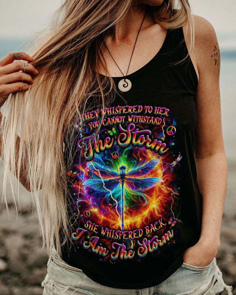 I AM THE STORM DRAGONFLY ALL OVER PRINT - YHHN2010252