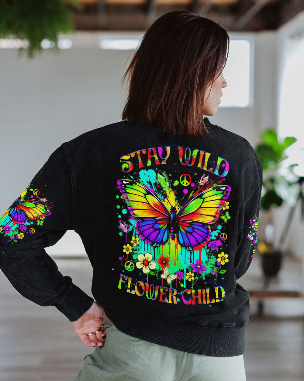 STAY WILD FLOWER CHILD ALL OVER PRINT - YHHN2011242