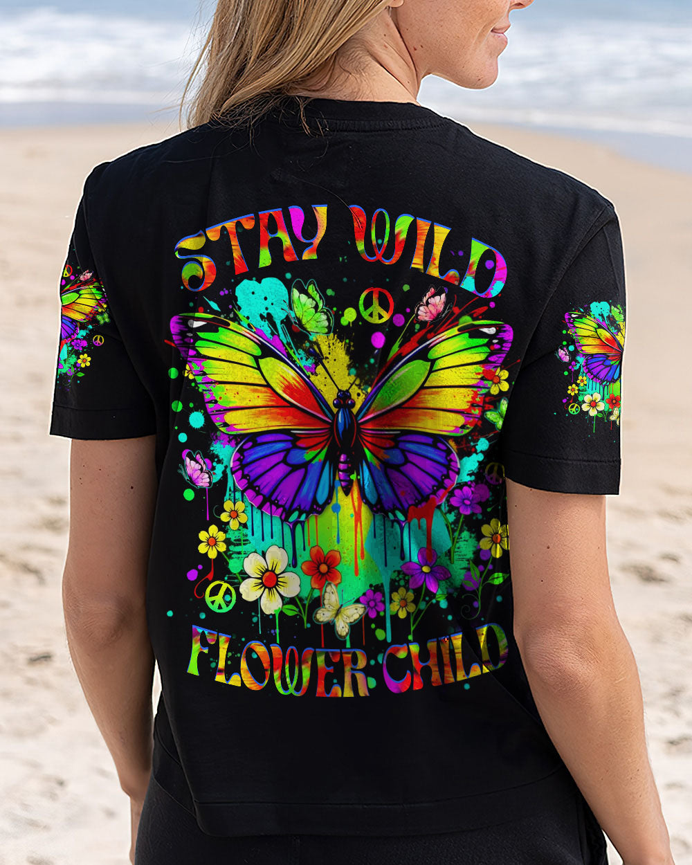 STAY WILD FLOWER CHILD ALL OVER PRINT - YHHN2011242
