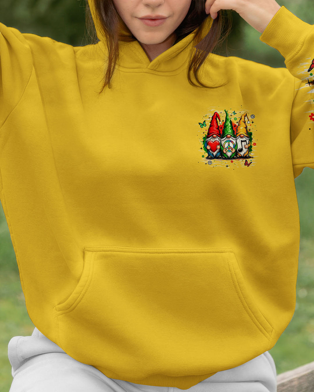 IMAGINE ALL THE PEOPLE LIVING LIFE IN PEACE GNOMES ALL OVER PRINT - YHHN2111253