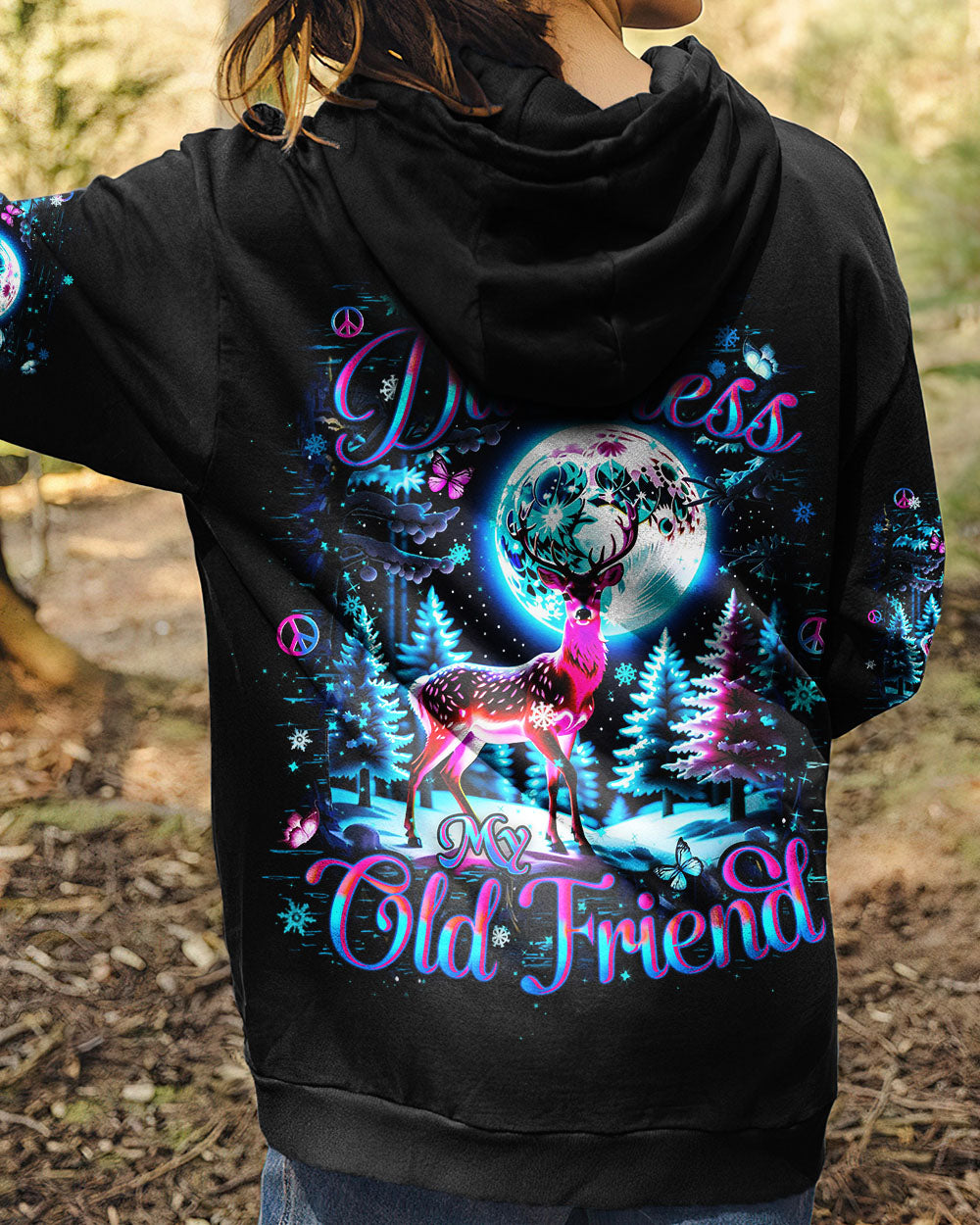 HELLO DARKNESS MY OLD FRIEND CHRISTMAS ALL OVER PRINT - YHHN2310252