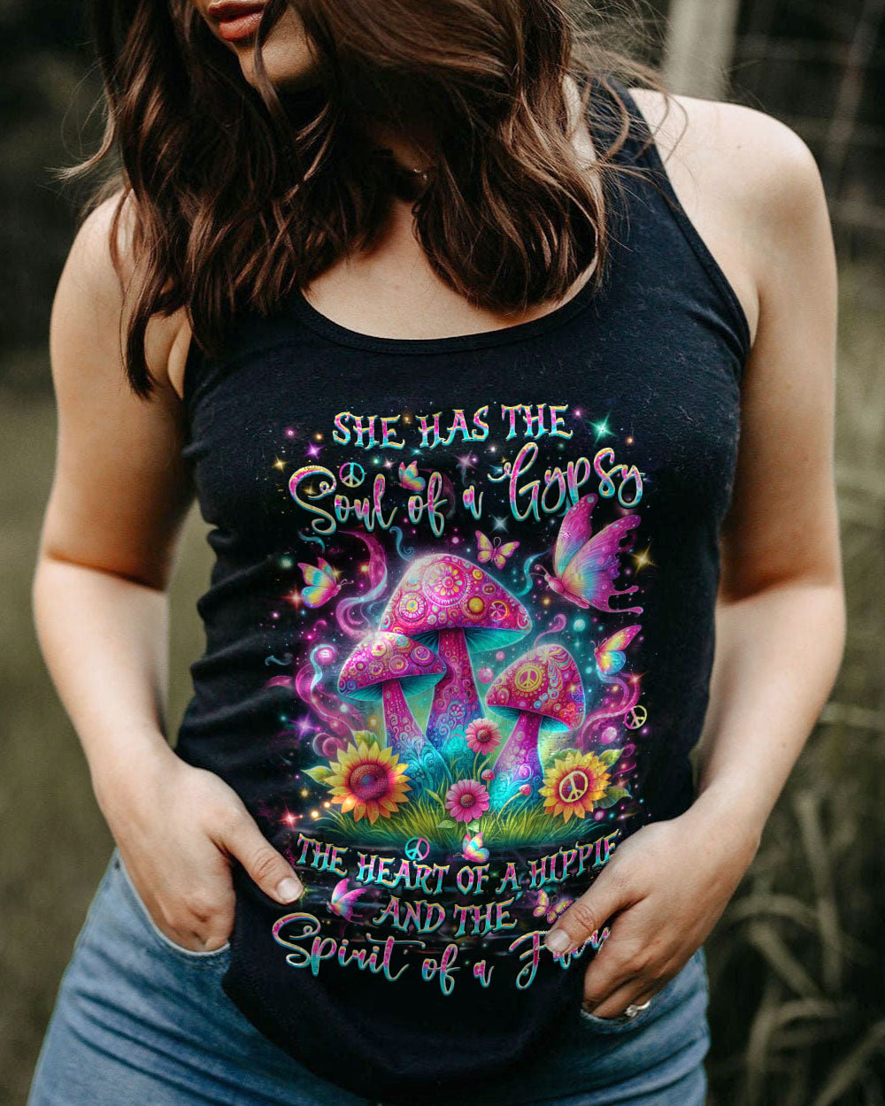 SPIRIT OF A FAIRY MUSHROOM ALL OVER PRINT - YHHN2504244
