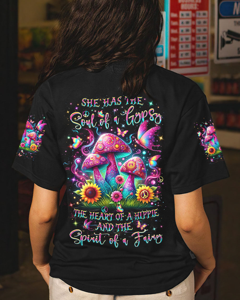 SPIRIT OF A FAIRY MUSHROOM ALL OVER PRINT - YHHN2504244