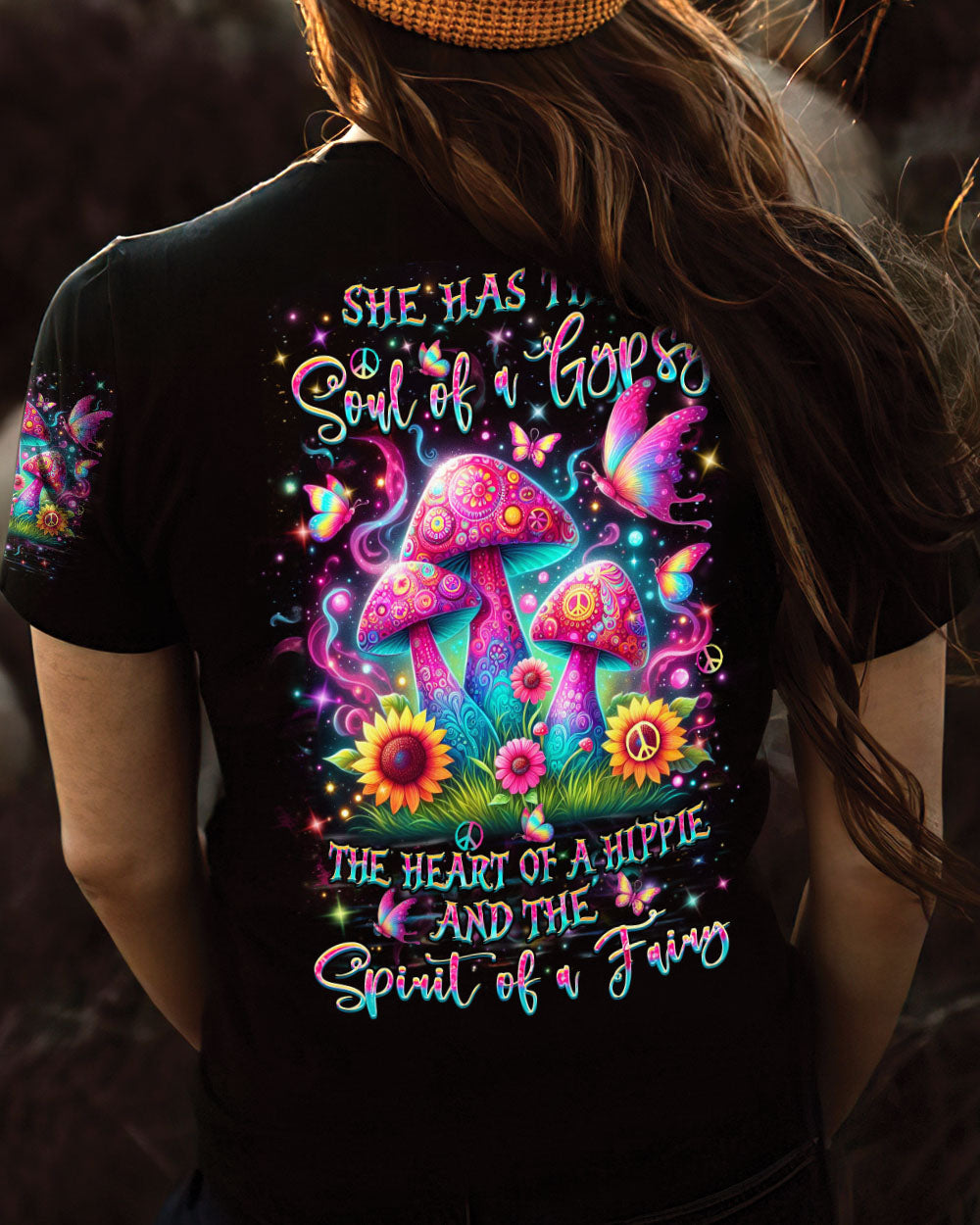 SPIRIT OF A FAIRY MUSHROOM ALL OVER PRINT - YHHN2504244