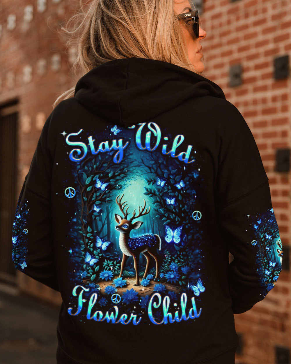 STAY WILD FLOWER CHILD ALL OVER PRINT - YHHN2509251