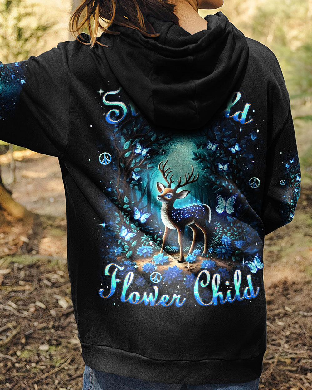 STAY WILD FLOWER CHILD ALL OVER PRINT - YHHN2509251