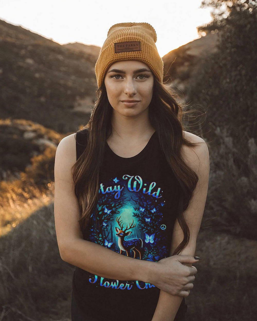 STAY WILD FLOWER CHILD ALL OVER PRINT - YHHN2509251