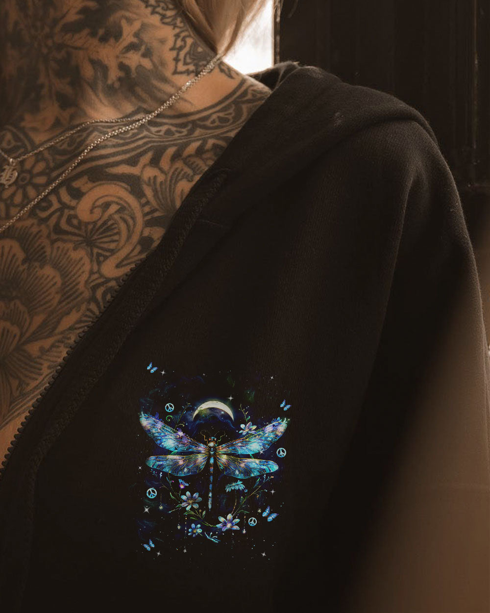 MAY YOU TOUCH DRAGONFLIES AND STARS ALL OVER PRINT - YHHN2602243