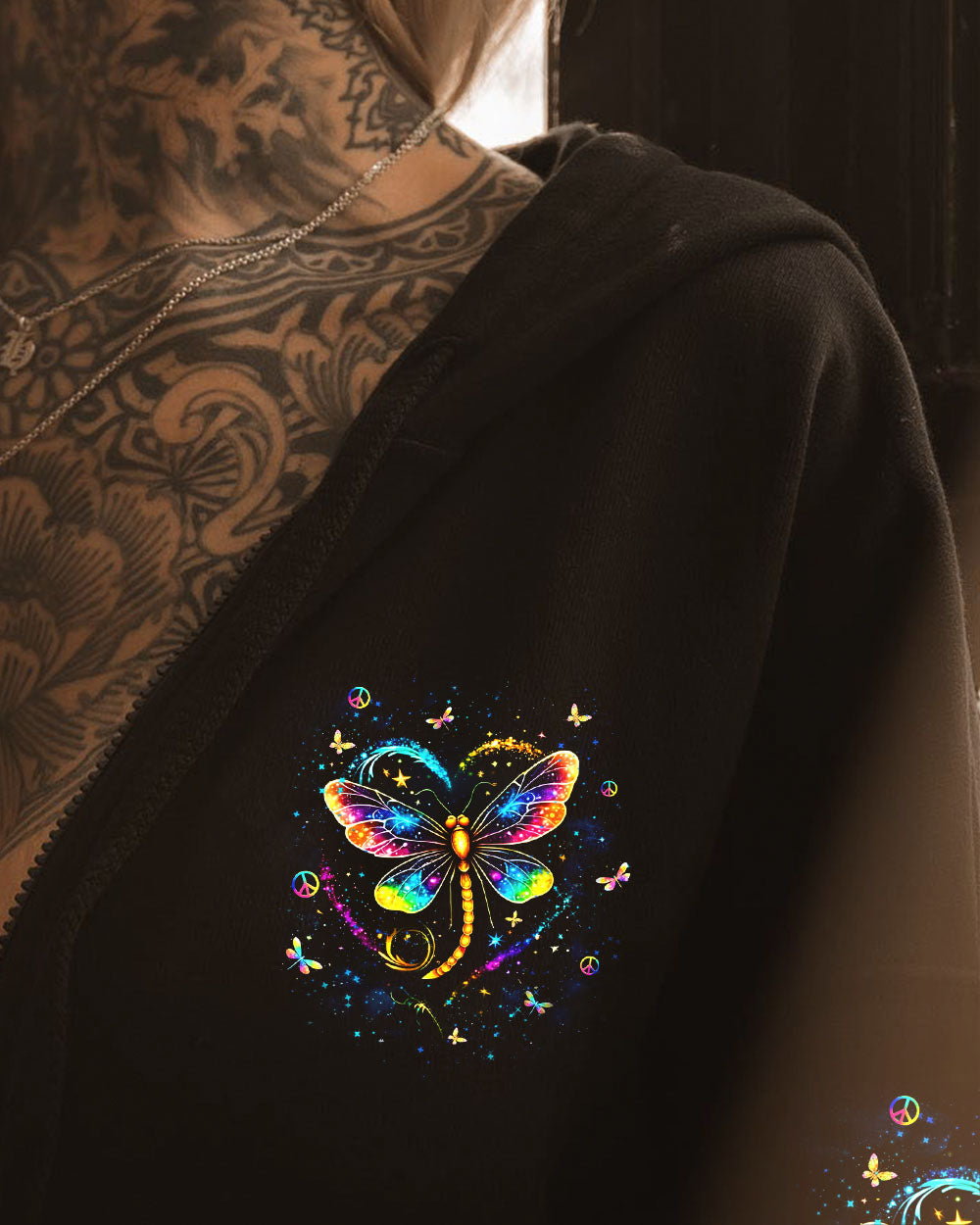 I BELIEVE THERE ARE ANGELS AMONG US DRAGONFLY ALL OVER PRINT - YHHN2611253