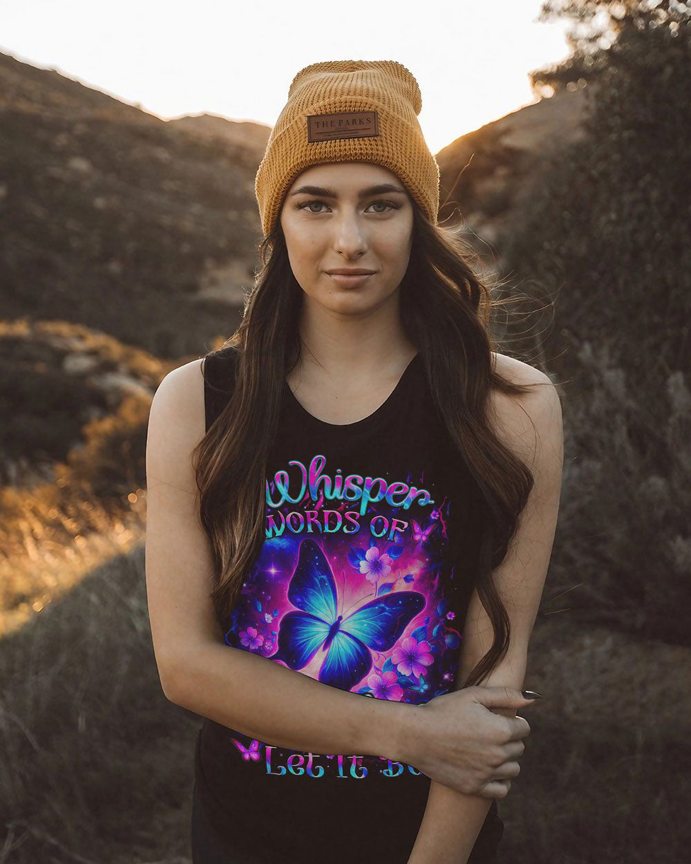 WHISPER WORDS OF WISDOM LET IT BE BUTTERFLY ALL OVER PRINT - YHHN2612243