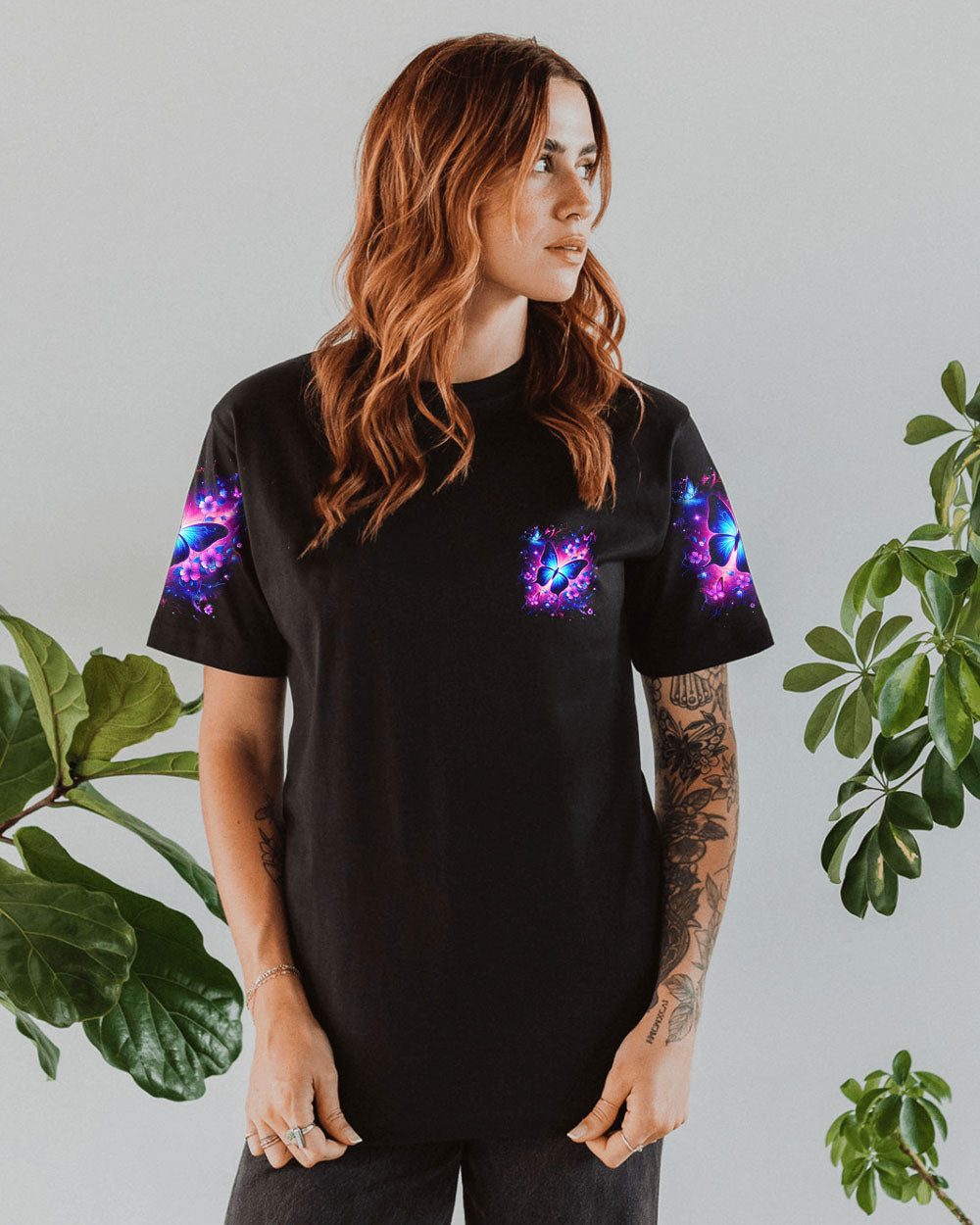 WHISPER WORDS OF WISDOM LET IT BE BUTTERFLY ALL OVER PRINT - YHHN2612243