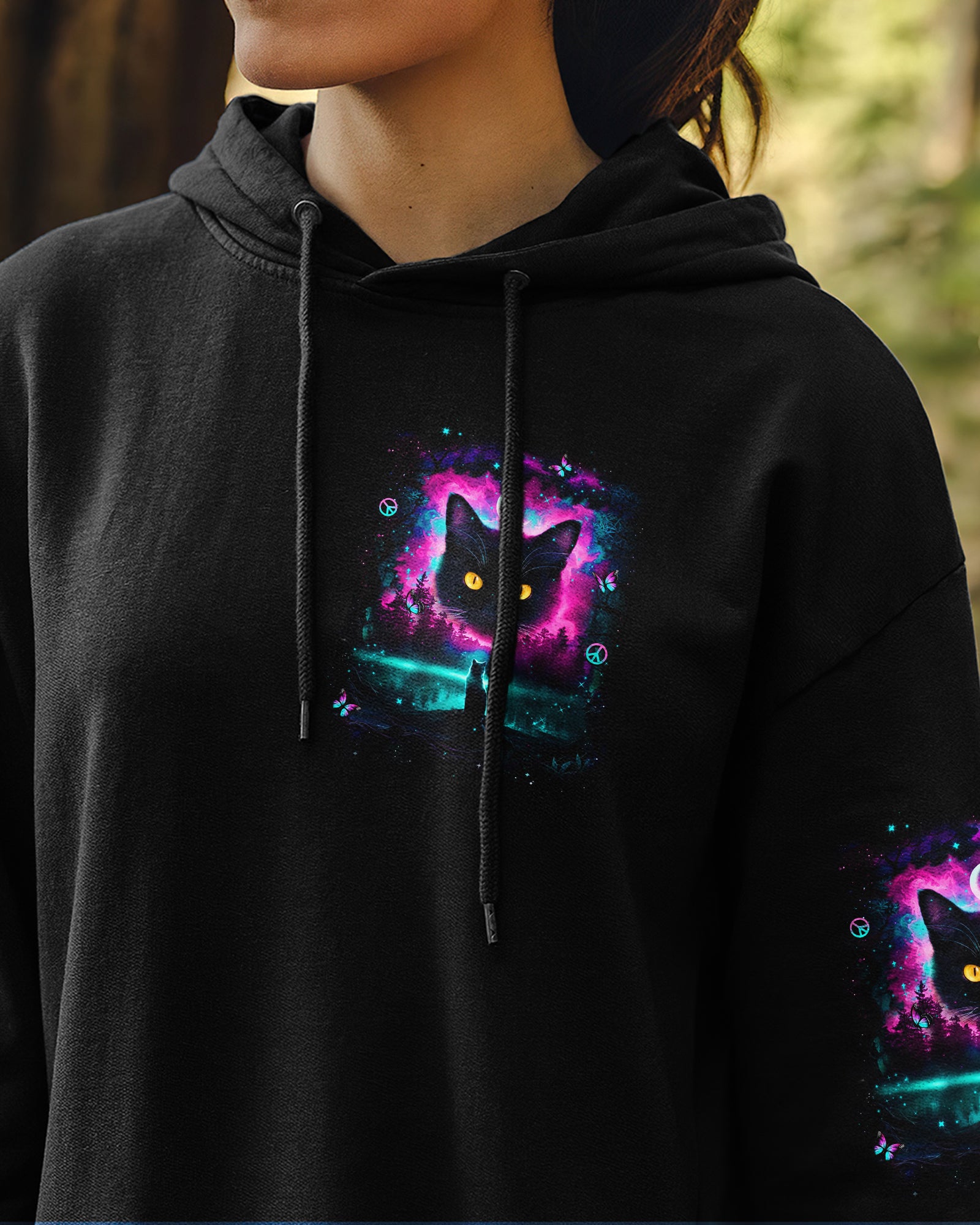 HELLO DARKNESS MY OLD FRIEND CAT ALL OVER PRINT - YHHN2701261