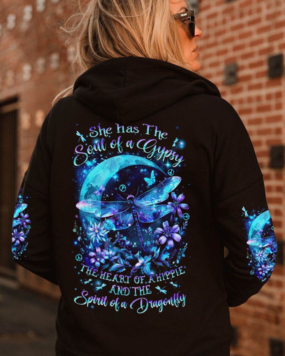 SPIRIT OF A FAIRY DRAGONFLY MOON ALL OVER PRINT - YHHN2702242
