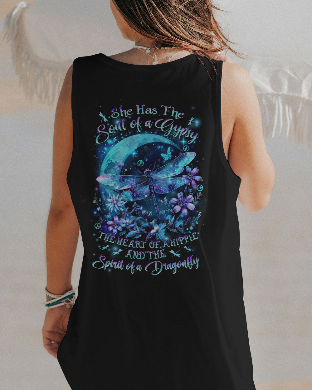 SPIRIT OF A FAIRY DRAGONFLY MOON ALL OVER PRINT - YHHN2702242