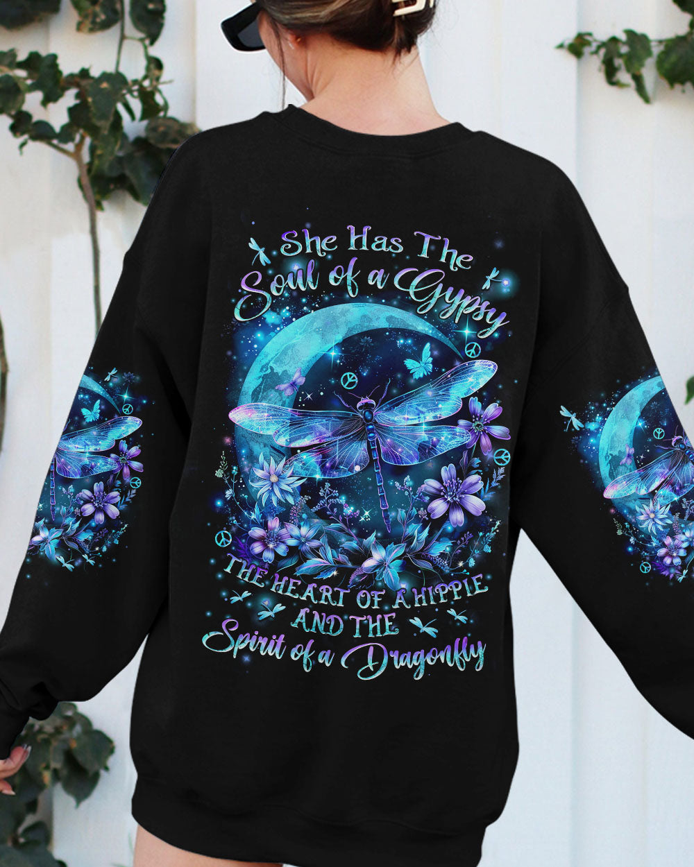SPIRIT OF A FAIRY DRAGONFLY MOON ALL OVER PRINT - YHHN2702242