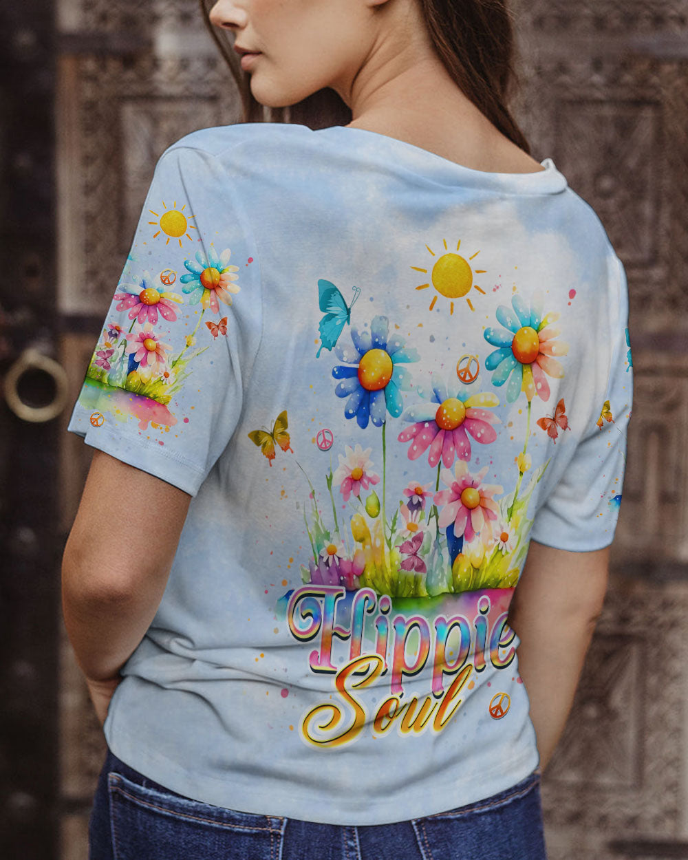 HIPPIE SOUL FLOWERS ALL OVER PRINT - YHHN2806242