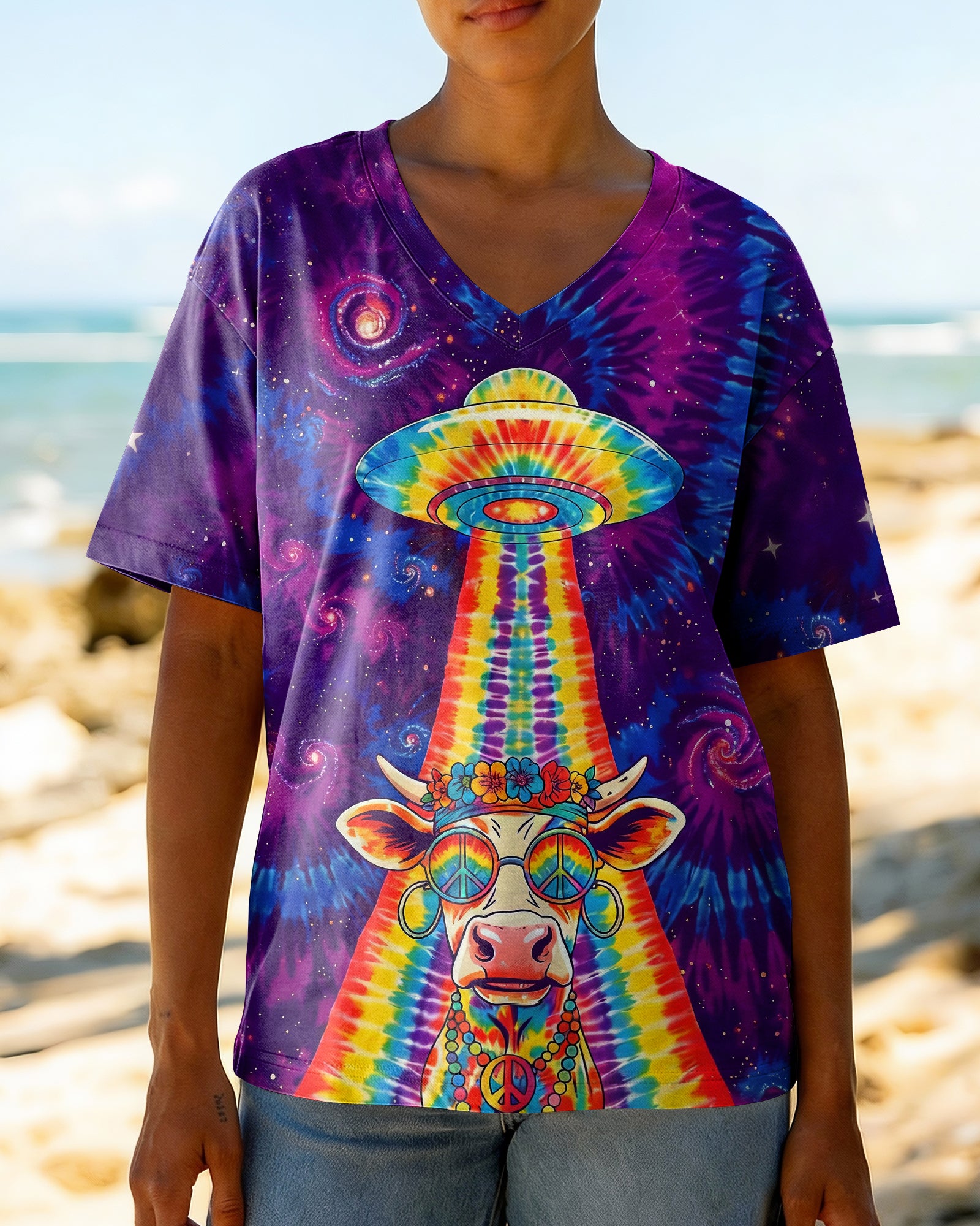 RAINBOW SWIRL COSMIC HEIFER - YHHN2901262