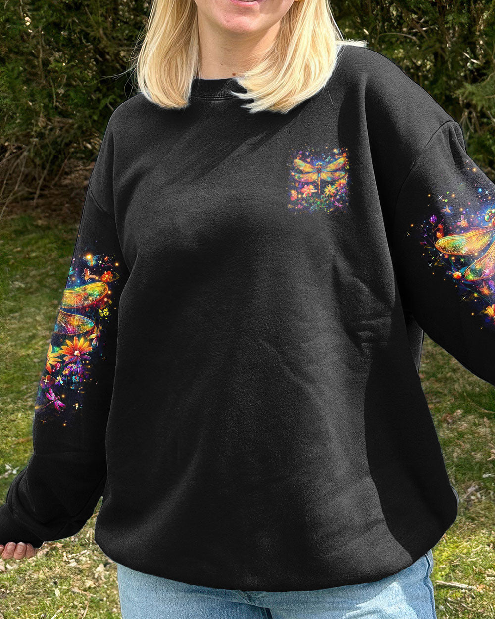 JUST BREATHE DRAGONFLY ALL OVER PRINT - YHHN3009251