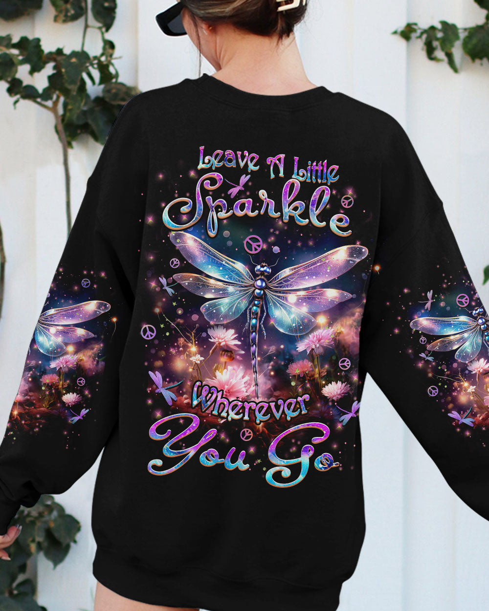 LEAVE A LITTLE SPARKLE WHEREVER YOU GO ALL OVER PRINT - YHHN3101242