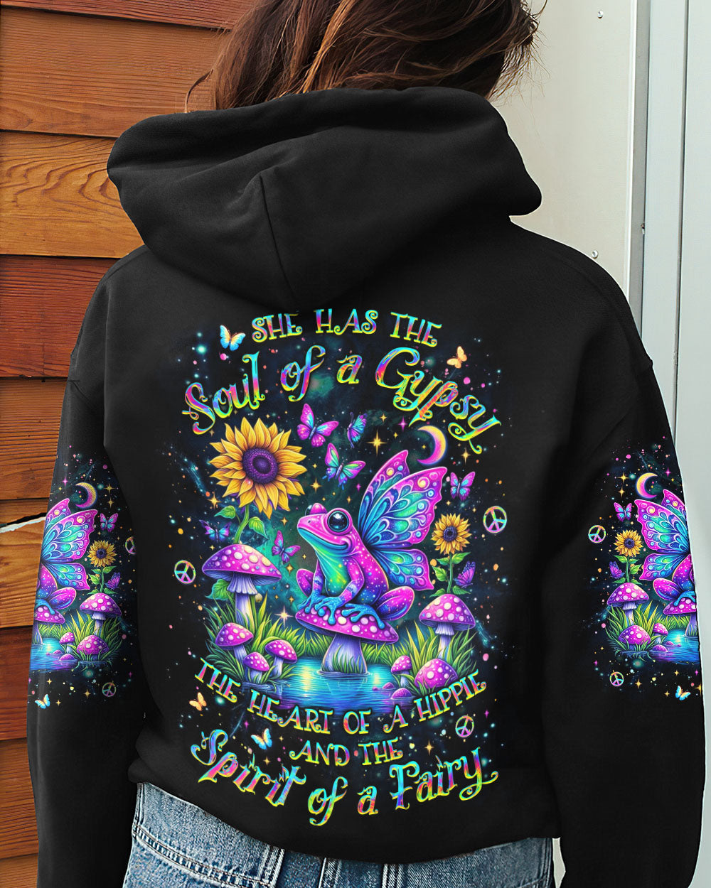 SPIRIT OF A FAIRY FROG ALL OVER PRINT - YHKD0205243