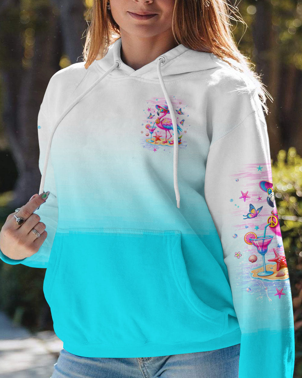 DON'T WORRY BEACH HAPPY ALL OVER PRINT - YHKD0306242