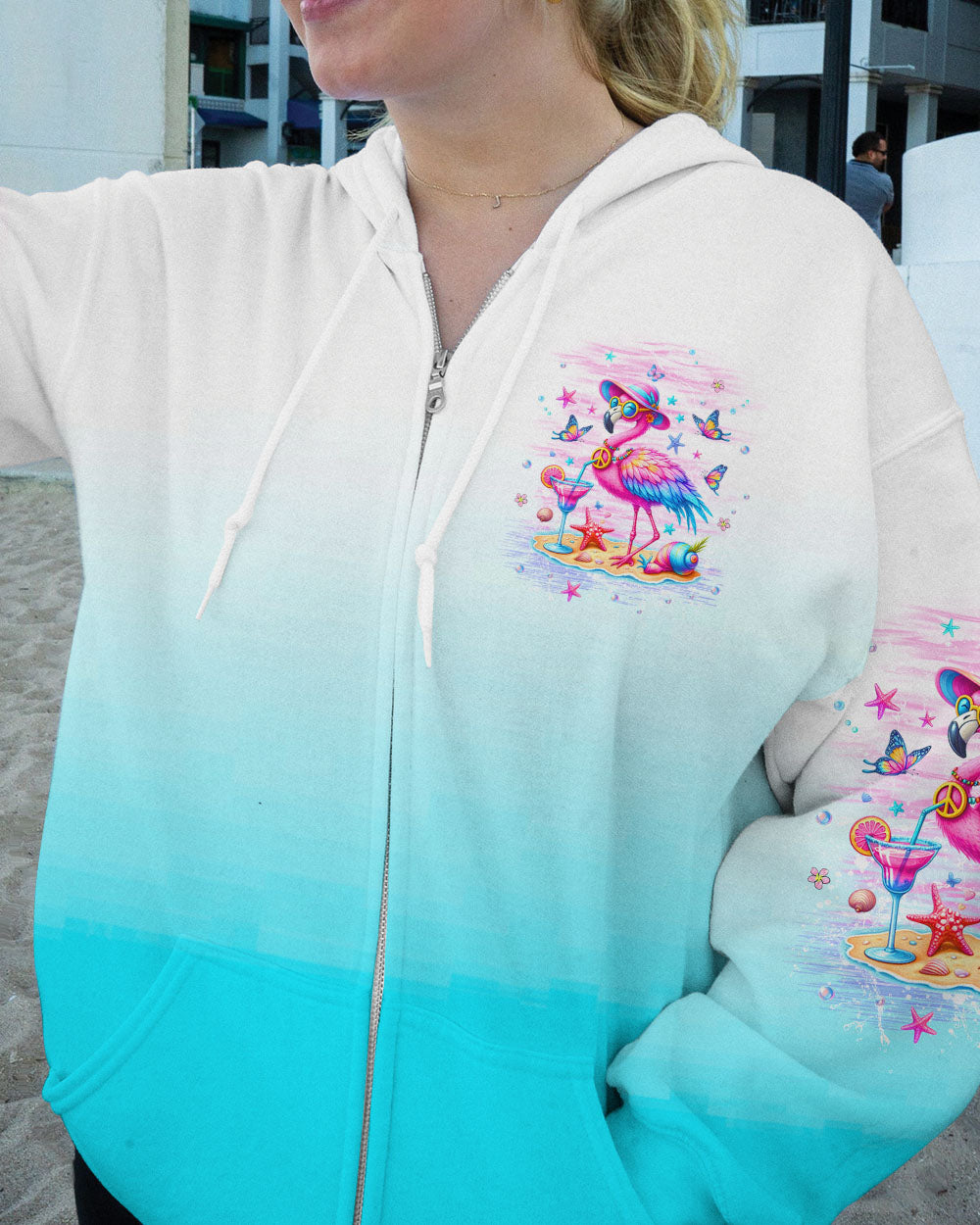 DON'T WORRY BEACH HAPPY ALL OVER PRINT - YHKD0306242