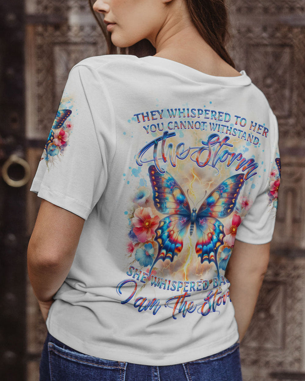 I AM THE STORM BUTTERFLY ALL OVER PRINT - YHKD0711233