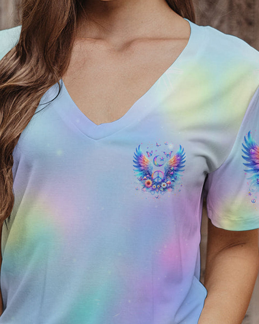 I BELIEVE THERE ARE ANGELS AMONG US WINGS ALL OVER PRINT - YHKD1004242