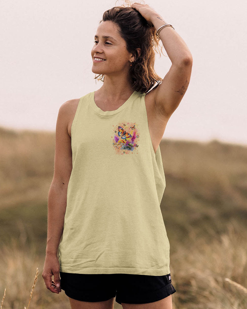 JUST BREATHE BUTTERFLY ALL OVER PRINT - YHKD1403241